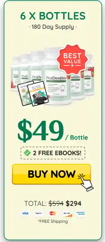 prodentim 6 Bottles – official website bundle with free shipping