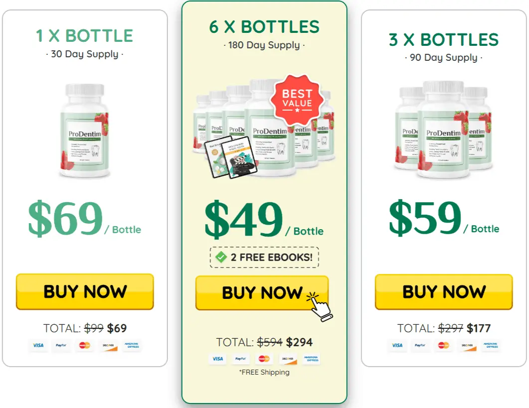 prodentim best price